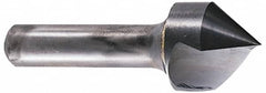 Hertel - 1-1/4" Head Diam, 3/4" Shank Diam, 1 Flute 82° Solid Carbide Countersink - Exact Tooling