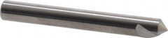 Hertel - 3/16" Head Diam, 3/16" Shank Diam, 1 Flute 100° Solid Carbide Countersink - Exact Tooling