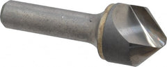 Hertel - 1" Head Diam, 1/2" Shank Diam, 1 Flute 90° Solid Carbide Countersink - Exact Tooling
