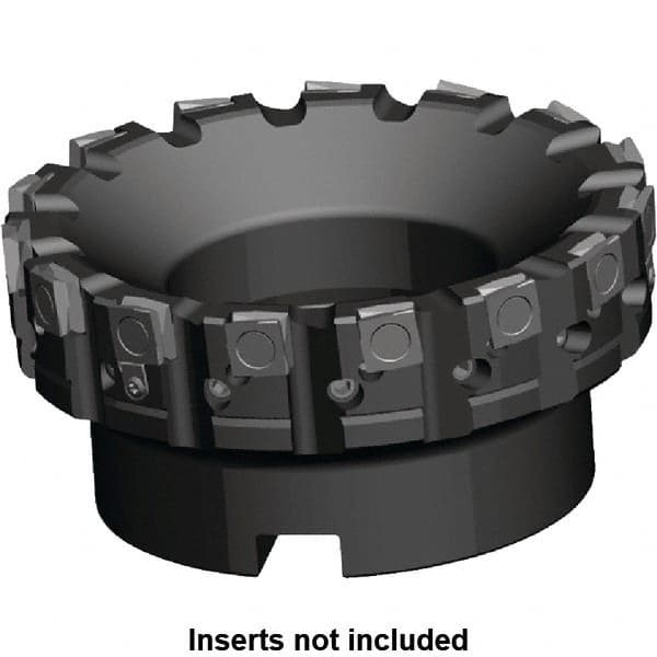 Kennametal - 2" Cut Diam, 3/4" Arbor Hole Diam, Indexable Square-Shoulder Face Mill - Exact Tooling
