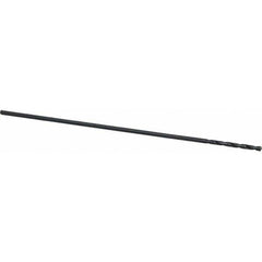 Hertel - 7/32" Diam, 12" OAL Oxide High Speed Steel Aircraft Extension Drill Bit - Exact Tooling