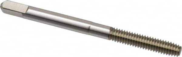 Hertel - #8-32 UNC H3 Thread Limit Plug Thread Forming Tap - High Speed Steel, 2-1/8" OAL - Exact Tooling