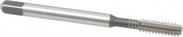 Hertel - #10-24 UNC H4 Thread Limit Bottoming Thread Forming Tap - High Speed Steel, 2-3/8" OAL - Exact Tooling