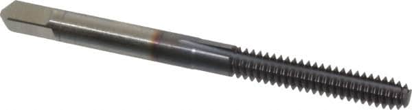 Hertel - #10-24 UNC H4 Thread Limit Bottoming Thread Forming Tap - High Speed Steel, TiCN Finish, 2-3/8" OAL - Exact Tooling