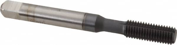 Hertel - 1/4-28 UNF H4 Thread Limit Bottoming Thread Forming Tap - High Speed Steel, TiCN Finish, 2-1/2" OAL - Exact Tooling