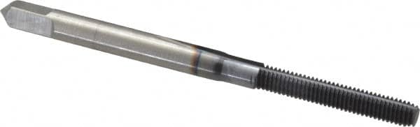 Hertel - M3x0.50 Metric Coarse D5 Thread Limit Bottoming Thread Forming Tap - High Speed Steel, TiCN Finish, 1-15/16" OAL - Exact Tooling