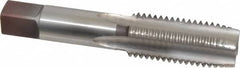 Hertel - M24x3.00 Metric Coarse 6H 4 Flute Bright Finish High Speed Steel Straight Flute Standard Hand Tap - Plug, Right Hand Thread, 4-29/32" OAL, D8 Limit - Exact Tooling