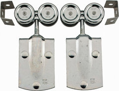 National Mfg. - 2 Piece, Box Rail Hanger with Strap - Use with Square Box Track - Exact Tooling