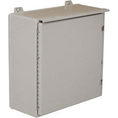 Wiegmann - NEMA 3R Fiberglass Standard Enclosure with Continuous Hinge Cover - Exact Tooling