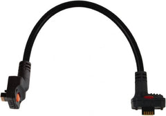 Mitutoyo - 6" Long SPC Connecting Cable - Use with Digimatic Micrometer - Exact Tooling