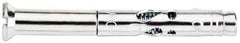 Powers Fasteners - 3/8" Diam, 3/8" Drill, 2-3/4" OAL, Sleeve Concrete Anchor - 1018 Steel, Flat Head, Combination Slotted/Phillips Drive - Exact Tooling