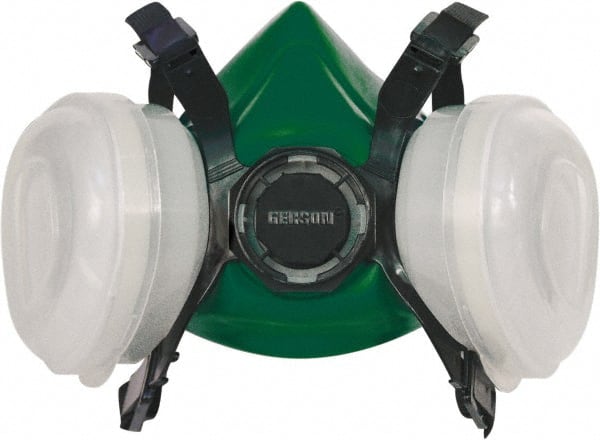 Gerson - Size M, P95 NIOSH Filter Rating, Thermoplastic Elastomer, Half Mask Facepiece Respirator Assembly - Exact Tooling