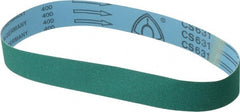 Metabo - 1-1/2" Wide x 30" OAL, 80 Grit, Ceramic Abrasive Belt - Ceramic, Coated - Exact Tooling