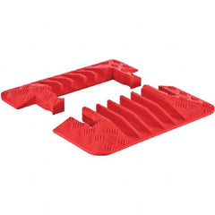 Checkers - On Floor Cable Covers Cover Material: Polyurethane Number of Channels: 5 - Exact Tooling