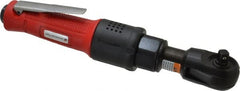 Universal Tool - 3/8" Drive, 200 RPM, 15 to 60 Ft/Lb Torque Impact Wrench/Ratchet - Inline Handle, 4.5 CFM, 90 psi, 1/4" NPT Inlet - Exact Tooling