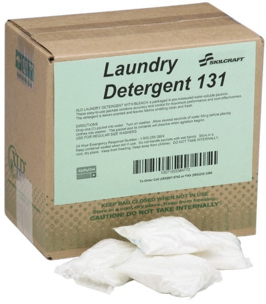 Ability One - Laundry Detergent; Form: Powder ; Container Size (oz.): 2 - Exact Tooling