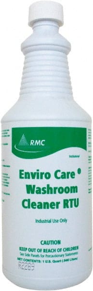 Rochester Midland Corporation - 1 qt Bottle Liquid Bathroom Cleaner - Mild Scent, Bathroom Surfaces - Exact Tooling