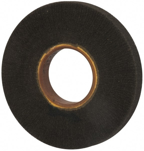 Brite Star - 8" Diam 220 Grit Silicon Carbide Unmounted Flap Wheel - 3" Hole, 1" Wide, Density 7, Coated, Grade Very Fine, 3,200 Max RPM - Exact Tooling