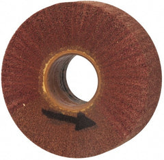 Brite Star - 6" Diam 220 Grit Aluminum Oxide Unmounted Flap Wheel - 2" Hole, 2" Wide, Density 7, Coated, Grade Very Fine, 3,400 Max RPM - Exact Tooling