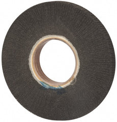 Brite Star - 8" Diam 220 Grit Silicon Carbide Unmounted Flap Wheel - 3" Hole, 1" Wide, Density 7, Coated, Grade Very Fine, 3,200 Max RPM - Exact Tooling