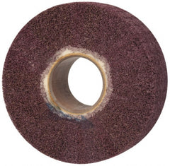 Brite Star - 6" Diam 120 Grit Aluminum Oxide Unmounted Flap Wheel - 2" Hole, 2" Wide, Density 5, Coated, Grade Medium, 3,400 Max RPM - Exact Tooling