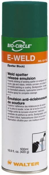 WALTER Surface Technologies - Water Based Anti-Spatter - 169 oz Aerosol Can - Exact Tooling