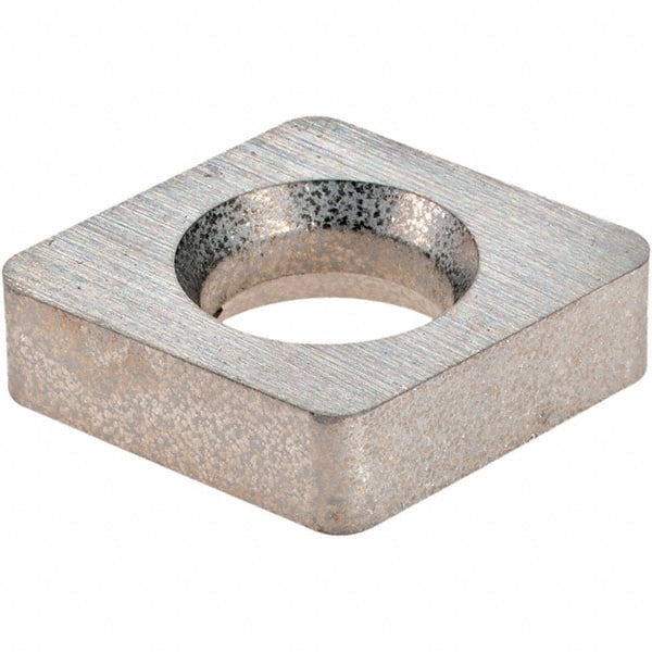 Sandvik Coromant - 5/8" Inscribed Circle, Toolholder Shim for Indexables - 1/4" Thick, 171.31 Shim Style, Positive Rake, Left Hand, Right Hand Cut - Exact Tooling