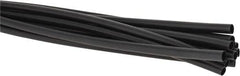 3M - 48" Long, 2:1, Polyolefin Heat Shrink Electrical Tubing - Black - Exact Tooling