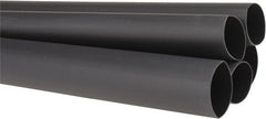3M - 48" Long, 2:1, Polyolefin Heat Shrink Electrical Tubing - Black - Exact Tooling