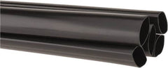 3M - 48" Long, 2.5:1, Polyolefin Heat Shrink Electrical Tubing - Black - Exact Tooling
