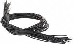 3M - 48" Long, 2:1, Polyolefin Heat Shrink Electrical Tubing - Black - Exact Tooling