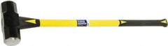 Ability One - 16 Lb Head, Sledge Hammer - Steel Head, Fiberglass Handle - Exact Tooling