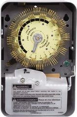 Intermatic - 24 hr Indoor Analog Electromechanical Timer - 48 On/Off, 120/208 to 277/480 VAC, 60 Hz, - Exact Tooling