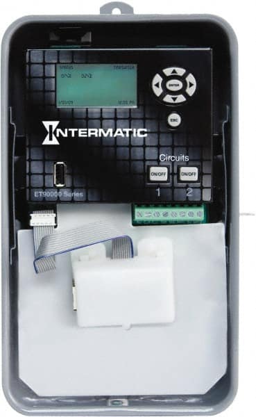 Intermatic - 365 Day Astronomical Outdoor Digital Electronic Timer Switch - 4,000 On/Off, 120 to 277 VAC, 50/60 Hz, - Exact Tooling