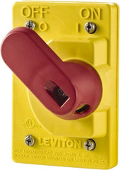 Leviton - Electrical Outlet Box Valox Switch Cover - Includes Manual Motor Starters - Exact Tooling