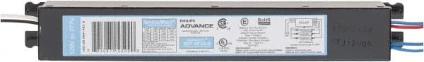 Philips Advance - 2 or 3 Lamp, 120-277 Volt, 0.30 to 0.70 Amp, 0 to 39, 40 to 79 Watt, Instant Start, Electronic, Nondimmable Fluorescent Ballast - 0.87, 0.88, 0.90, 1.00, 1.01 Ballast Factor, T8 Lamp - Exact Tooling