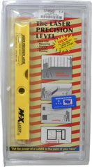 Laser Tools Co. - 1 Beam 1,000' Max Range Laser Precision Level - Red Beam, 1/8" at 100' Accuracy, 241.3mm Long x 1" Wide x 1-1/8" High, Battery Included - Exact Tooling