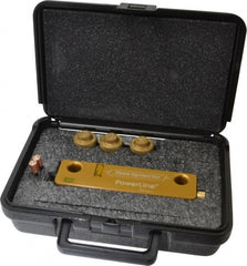 Laser Tools Co. - Green Beam Sheave Alignment System - Includes (3) Retro-Reflective Adjustable Alignment Targets, Foam Filled Hard Carry Case, GL80 PowerLine Sheave Alignment Tool - Exact Tooling