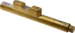 Laser Tools Co. - 1 Beam 500' Max Range Alignment Laser - Red Beam, 1/16" at 100' Accuracy, 6-1/2" Long x 3/4" Wide, Battery Included - Exact Tooling