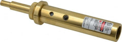 Laser Tools Co. - 1 Beam 500' Max Range Center Point Alignment Laser - Red Beam, 1/16" at 100' Accuracy, 5-1/2" Long x 3/4" Wide, Battery Included - Exact Tooling