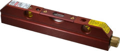 Laser Tools Co. - 1 Beam 500' Max Range Torpedo Laser Micro Level - Red Beam, 1/8" at 100' Accuracy, 165.1mm Long x 16mm Wide x 33.66mm High, Battery Included - Exact Tooling