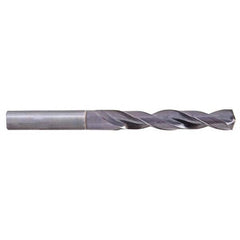 Accupro - #43 140° Solid Carbide Jobber Drill - Exact Tooling