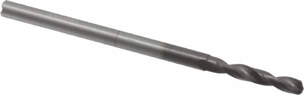 Accupro - 9/64" 140° Solid Carbide Jobber Drill - Exact Tooling