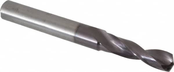 Accupro - 11/32" 140° Spiral Flute Solid Carbide Screw Machine Drill Bit - Exact Tooling