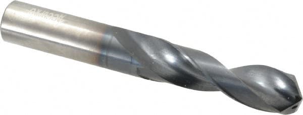 Accupro - 14mm 140° Spiral Flute Solid Carbide Screw Machine Drill Bit - Exact Tooling