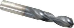 Accupro - 14mm 140° Spiral Flute Solid Carbide Screw Machine Drill Bit - Exact Tooling