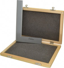 Fowler - 8-1/2" Blade Length, 5-1/8" Base Length Tool Steel Square - 0.0002" Accuracy, Beveled Edge - Exact Tooling