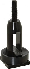 Value Collection - 13 and Under Inch Lathe Swing, Rocker Tool Post - 1-7/8 x 5/8 Inch Opening, 3-3/8 Inch Overall Height, 2 x 2 x 5/16 Inch Plate - Exact Tooling