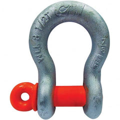 CM - Shackles Nominal Chain Size: 1-3/8 Load Limit (Ton): 17.00 - Exact Tooling
