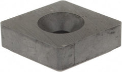 Hertel - 1/2" Inscribed Circle, Round External Turning Shim for Indexables - 3/16" Thick, SM Shim Style, Negative Rake, Neutral Cut - Exact Tooling